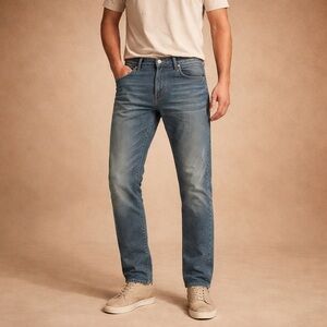 Levi’s 514 Straight Fit Jeans Mens W36 L32 Medium Wash Classic Denim